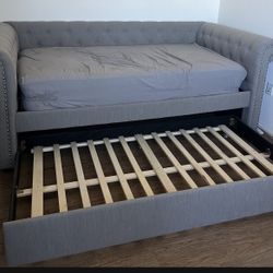 Nice Day Bed With Both Mattress Twins