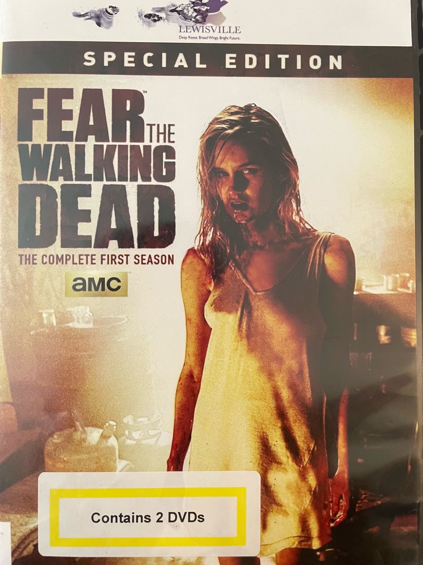AMC’s FEAR The WALKING DEAD The Complete 1st Season (DVD-2015)