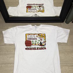 Vintage 2000s Humor / Funny Drinking Recuerdo De Guadalajara Shirt