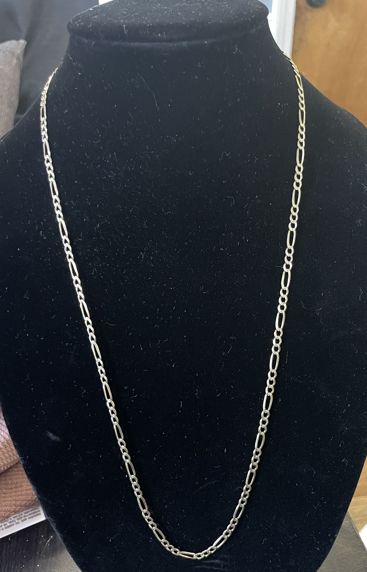 10k Figaro Necklace - Gold