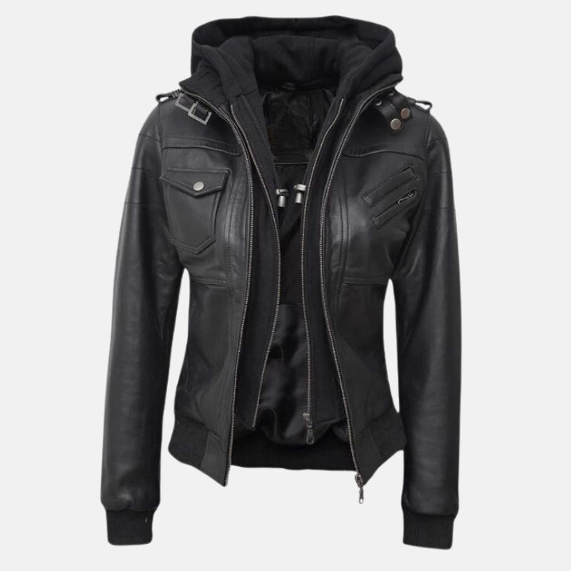 Women's Real Leather Jacket Retail $189