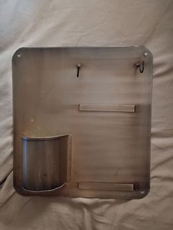 Wall Mounted Metal Utility Organizer