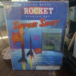 Super Shot Flying Model Rocket Stater Kit 