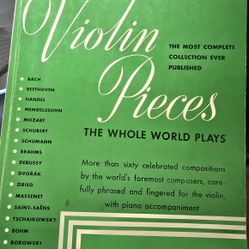 Violin Pieces The Whole World Plays 1962