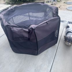 Dog Crate – Foldable Washable Portable $35