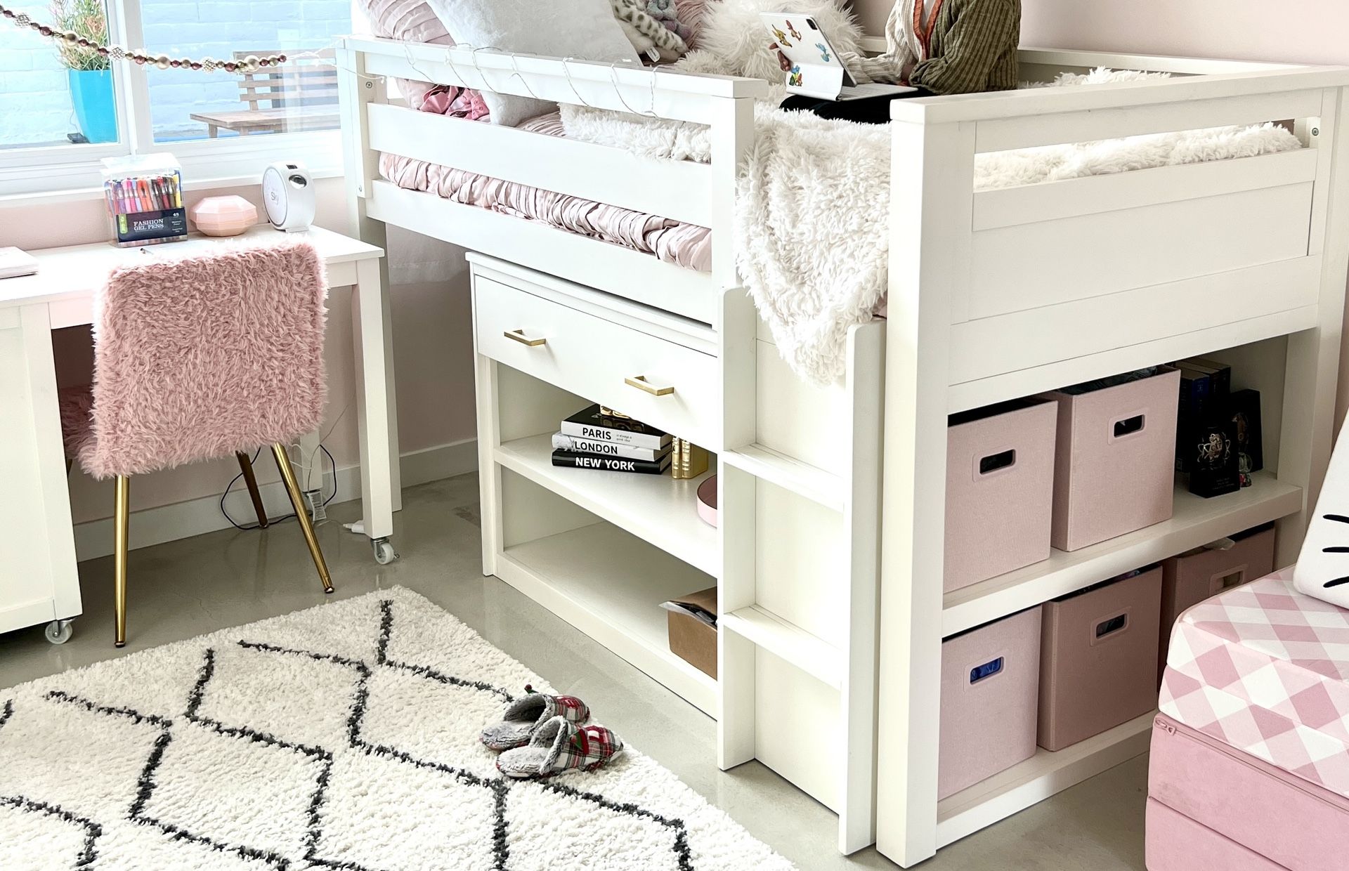 Twin Loft Bed With Desk And Dresser