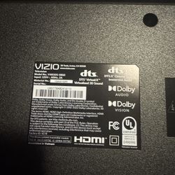 Vizio 4Ksmart Tv 