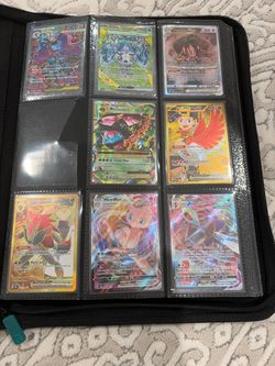 Vault X Teal Exo-Tec Zip Binder Loaded w/ Pokémon Cards – Inteleon VMAX Alt Art, 20+ Illustration Rares, Ultra Rares & Golds