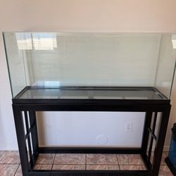 55 Gallon Aquarium with Metal Stand