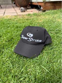 Super Stroke Golf Hat Black