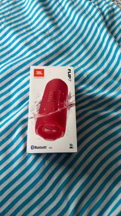 JBL Flip 7 Bluetooth Speaker - Fiesta Red (New)