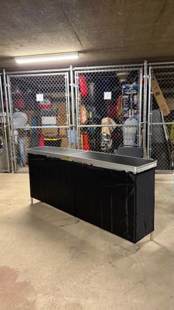 Portable Folding Trade Show Counter / Event Booth – Like New