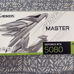 GIGABYTE AORUS GeForce RTX 5080 16GB GDDR7 PCI Express 5.0 ATX Graphics Card GV-N5080AORUSM ICE-16G