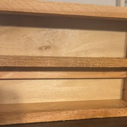 Small Cedar/Pine Trinket Shelf