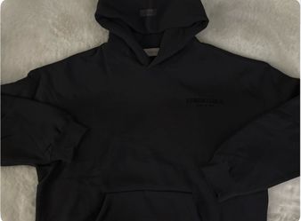 Essential hoodie black xl and xxl