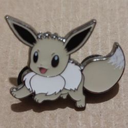 Official Pokemon Pin Radiant Eevee Lapel Badge Pin