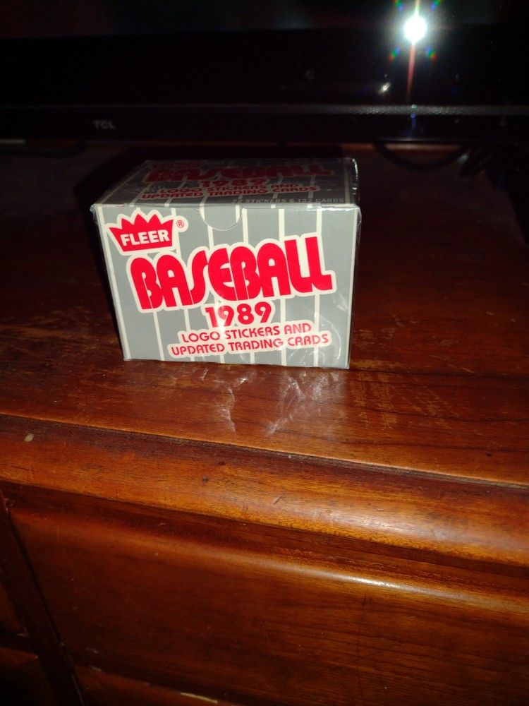 Baseball 1989 Fleer Update Set Complete Factory Sealed. Cash Porch Pickup Redmond.