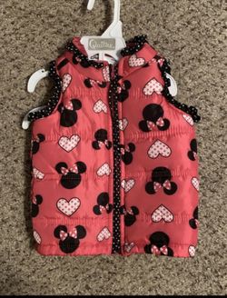 Baby girl Minnie vest