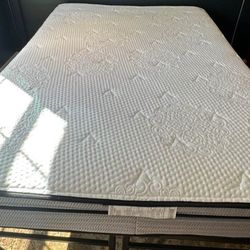Queen Size Therapedic Mattress-Box Spring & Bed Frame Optional