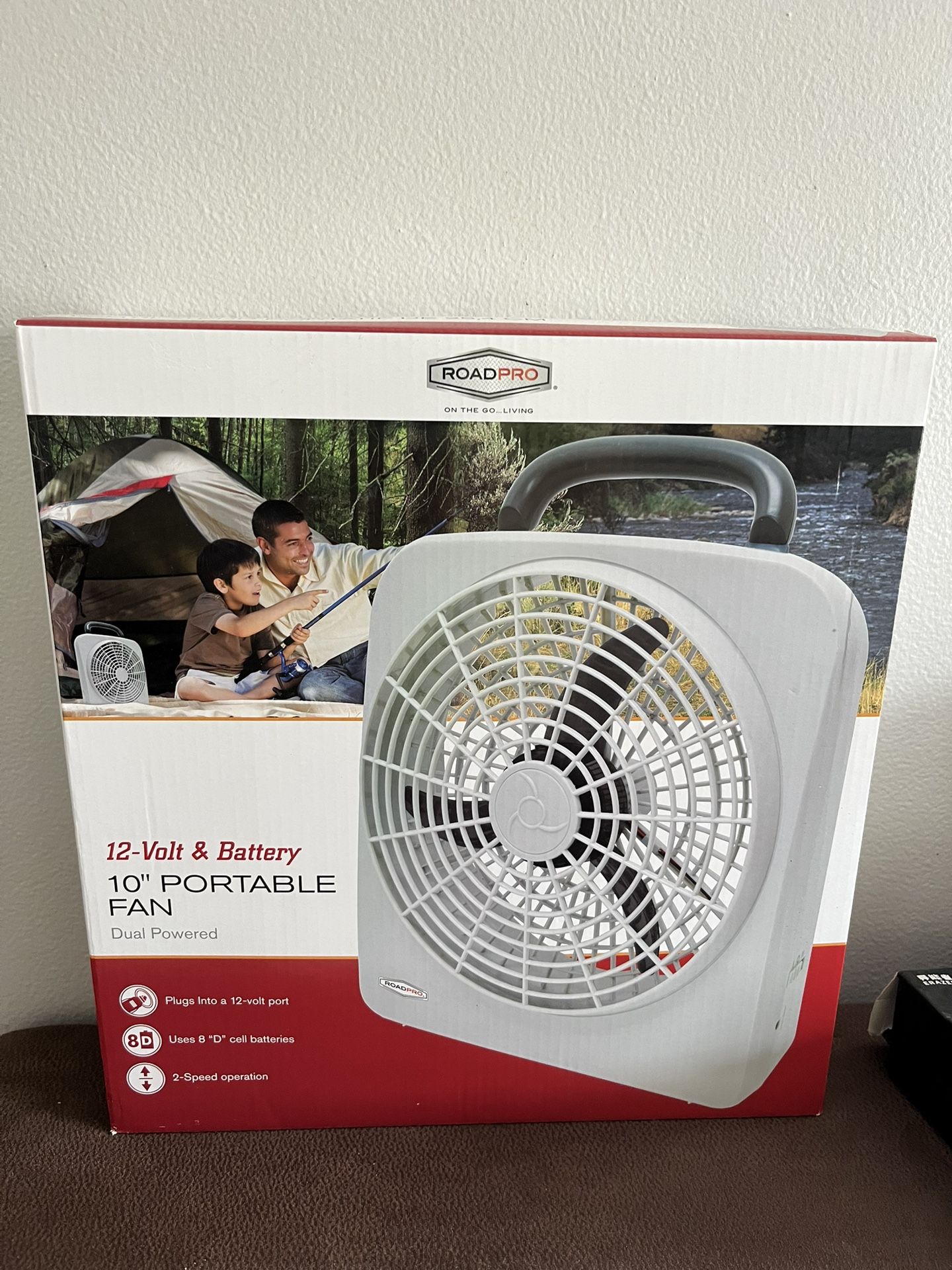 12V Portable Fan For Camping 