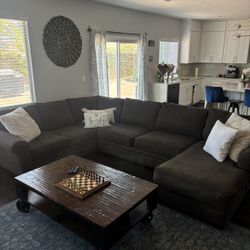 dark gray color Sectional Couch