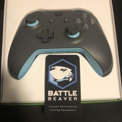 Battle Beaver Customs Xbox One Controller with Rear Mappable Buttons and Smart Triggers (Mouse Click Digital Triggers) NEW