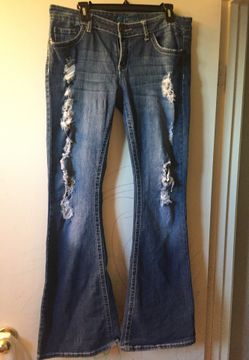 Flare legs jeans size 13/14