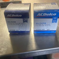 Qty 2 PF48 ACDelco oil filters