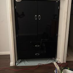 Black Armoire Dresser