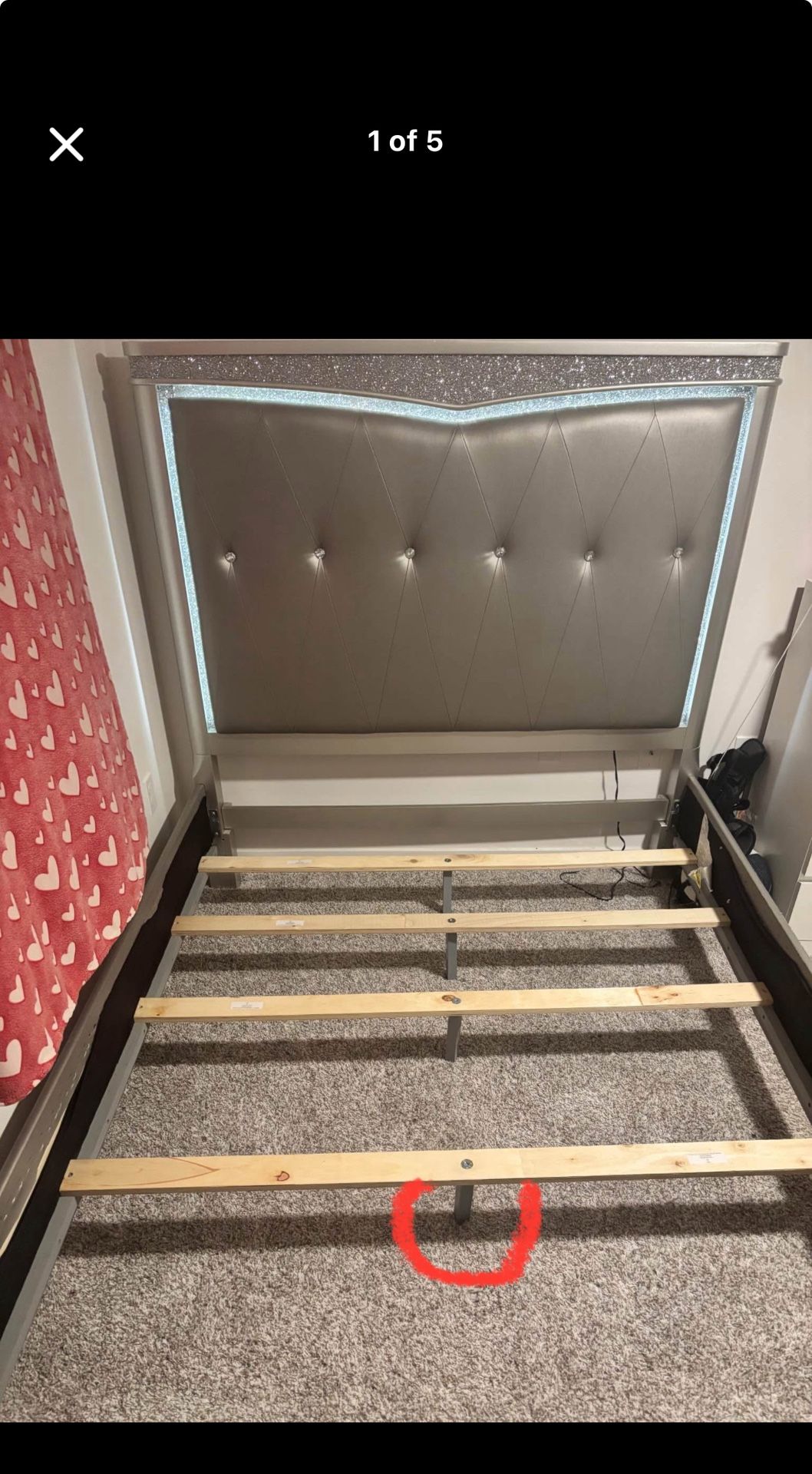 Queen Size Bed Frame And Headboard