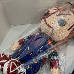 Chucky Crocheted Doll 