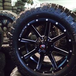 Titan Wheels Silverado Tundra Ram F-150 Balistic Off Road Rims 