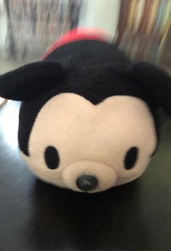 Disney MICKEY MOUSE Tsum Tsum 12" Plush Stuffed Animal Toy Stacking Pillow
