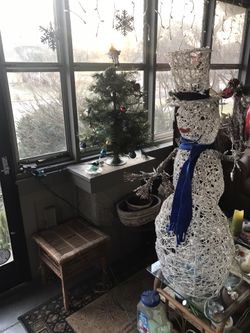 Snow man decoration