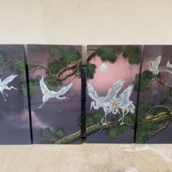 4 Part Painting For Wall