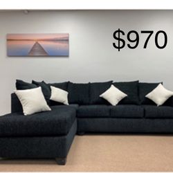 Gorgeous Sectional with Accent Pillows