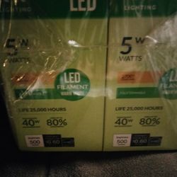 TW Lighting 5w LED BULB 6PK