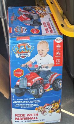 PAW Patrol Ride With Marshall Battery-Powered Ride-On