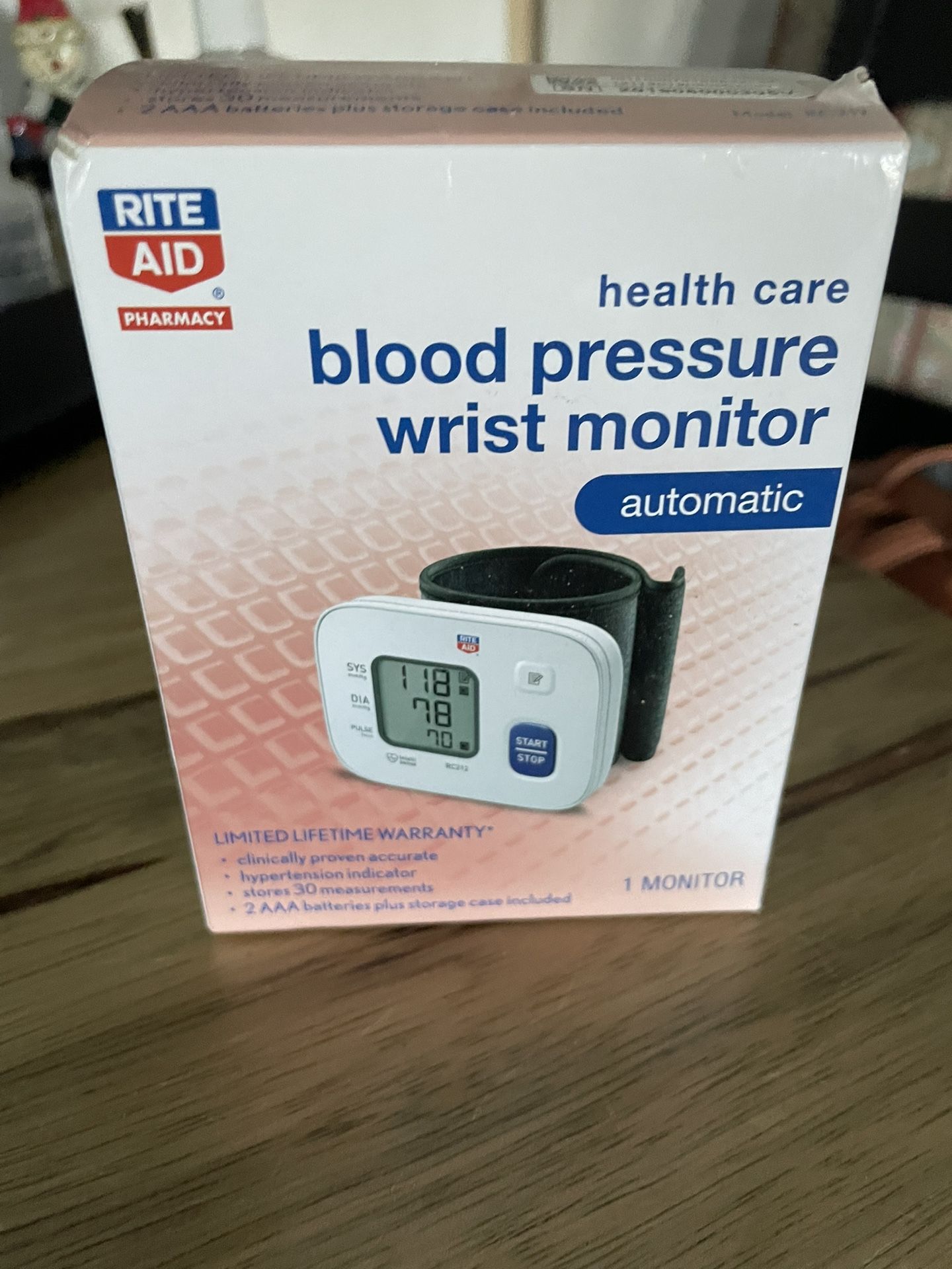 Blood Pressure Wrist Monitor