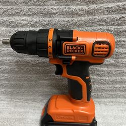 Black+Decker 20V Lithium Cordless Drill