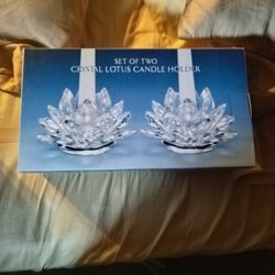 Crystal Candle Holders