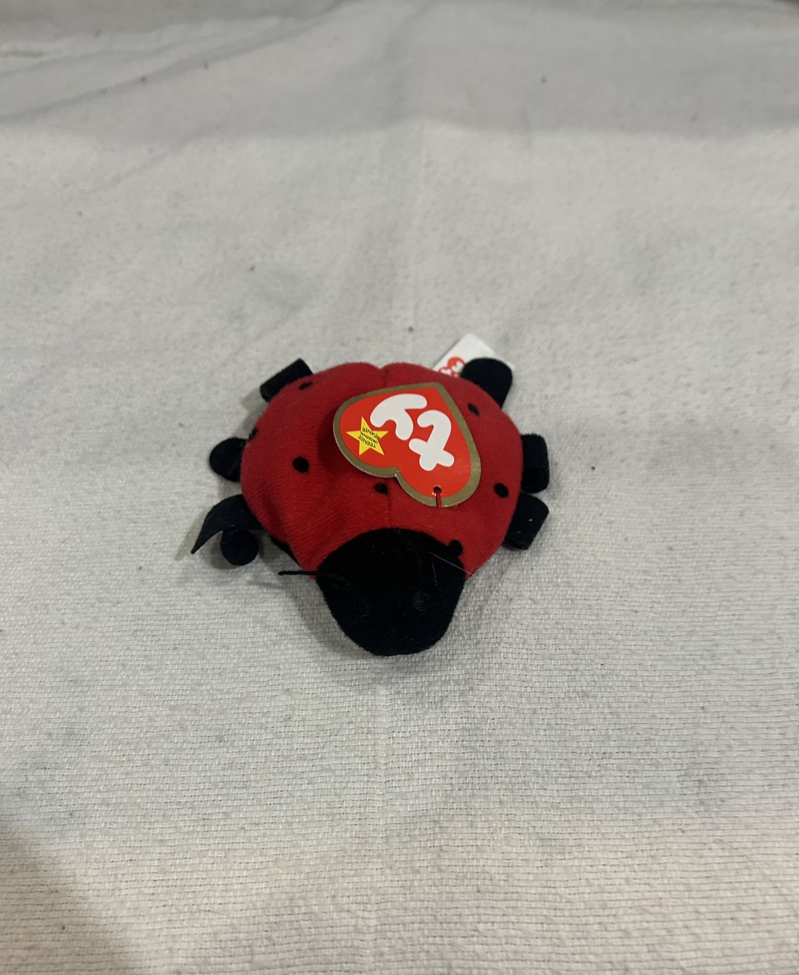 TY Beanie Baby Lucky The Ladybug with Spots Plush Toy