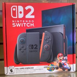 Nintendo Switch 2 With Mario Kart World Game
