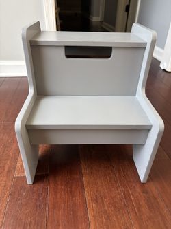 Grey Step Stool