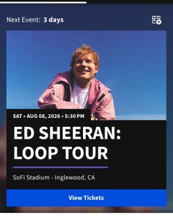 Ed Sheeran Concert