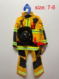 Kids Firefighter Halloween Costume