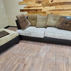 Sofa and Ottoman 