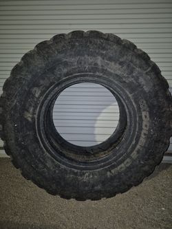 Used reach lift tire 4ft tall