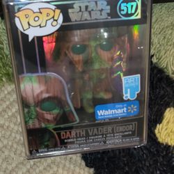 Disney Star Wars Darth Vader Endor EXCLUSIVE LIMITED Funko Pop Art Series 