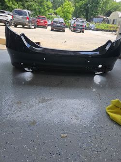 Used oem Alfa Romeo Giulia Ti Lusso rear bumper oem